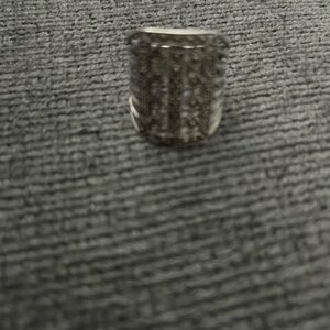 Silver Ring with Intricate Design